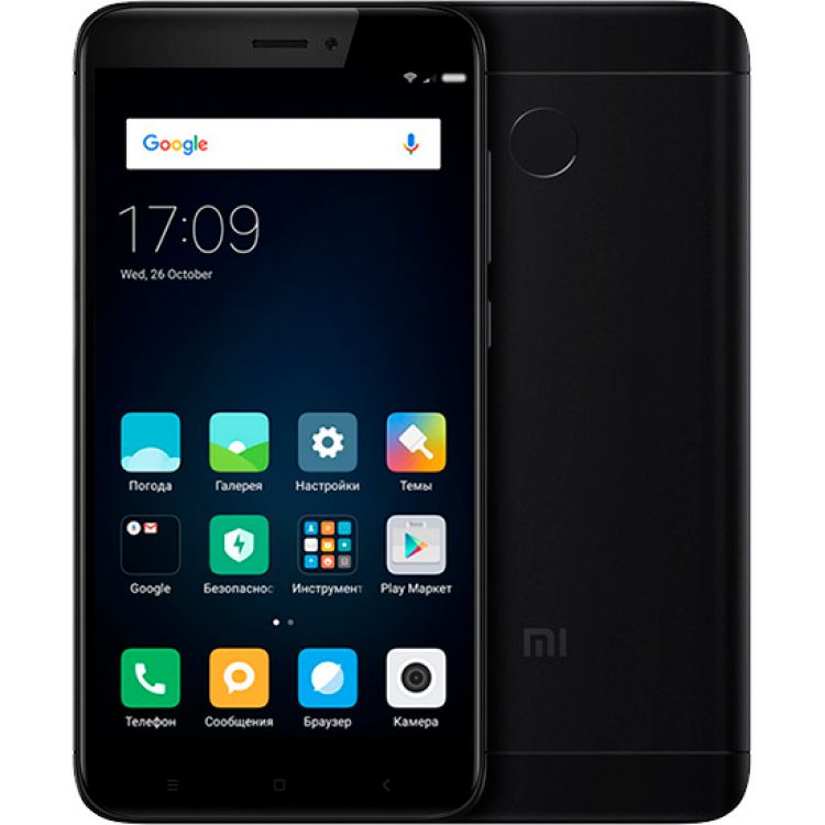 Xiaomi Redmi 4X 4/64GB Black 4/64GB