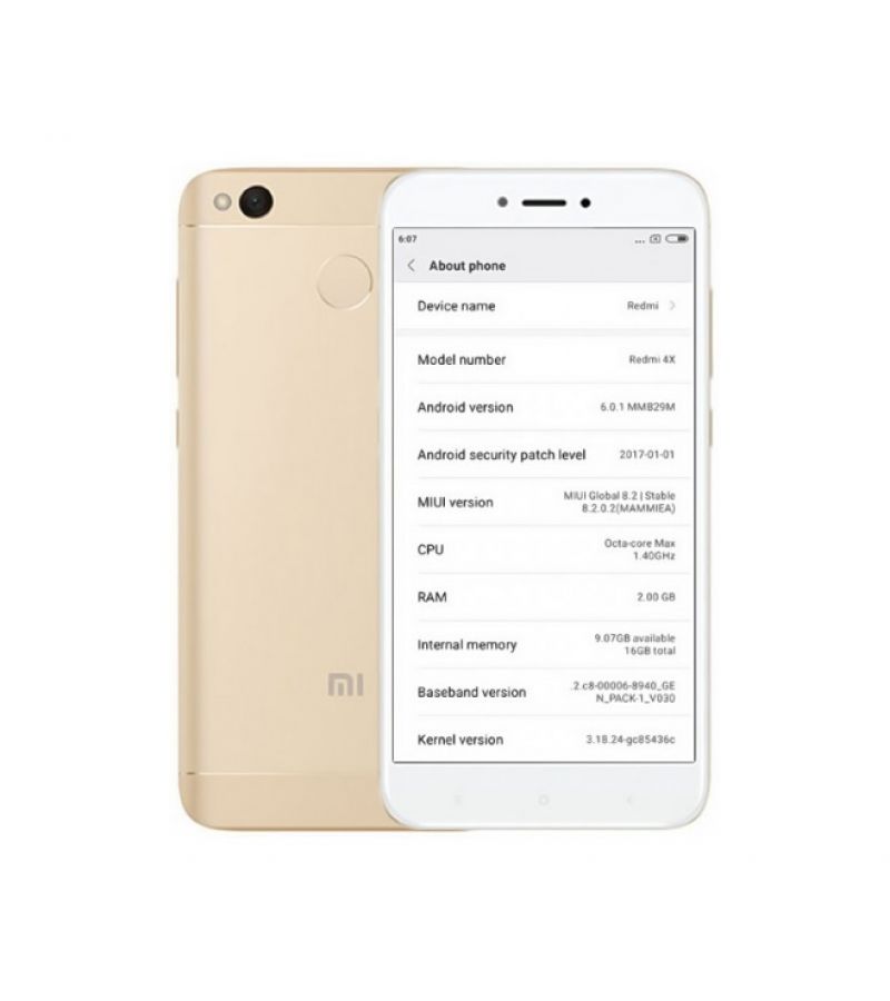 Xiaomi Redmi 4x 2/16GB Gold